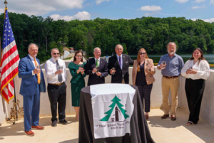 In the News: Gannett Fleming CEO and President Bob Scaer Joins York Water in Lake Williams Dam “Wetting Down”