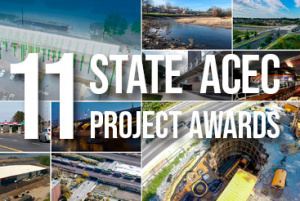 Eleven ACEC Project Awards Illustrate Gannett Fleming’s Versatility and Reach