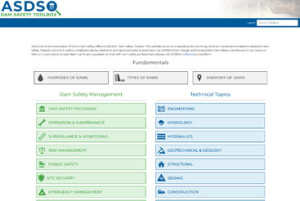 Gannett Fleming Spearheads ASDSO’s Dam Safety Toolbox Website Project